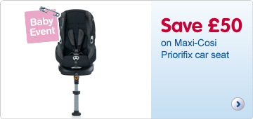 Save £50 on Maxi cosi priorifix car seat